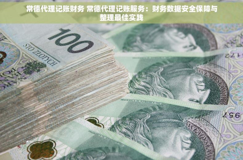 常德代理记账财务 常德代理记账服务：财务数据安全保障与整理最佳实践