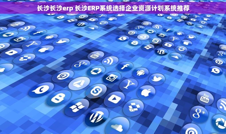 长沙长沙erp 长沙ERP系统选择企业资源计划系统推荐