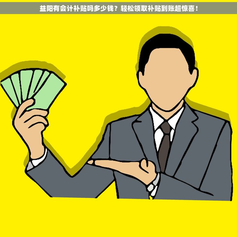 益阳有会计补贴吗多少钱？轻松领取补贴到账超惊喜！
