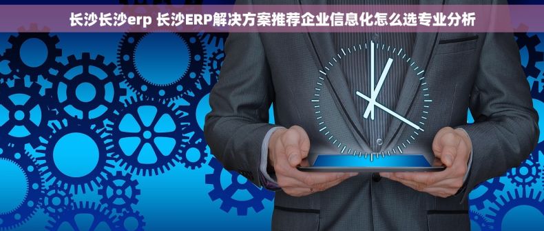 长沙长沙erp 长沙ERP解决方案推荐企业信息化怎么选专业分析