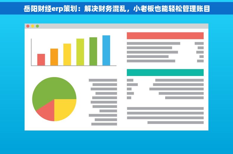 岳阳财经erp策划：解决财务混乱，小老板也能轻松管理账目