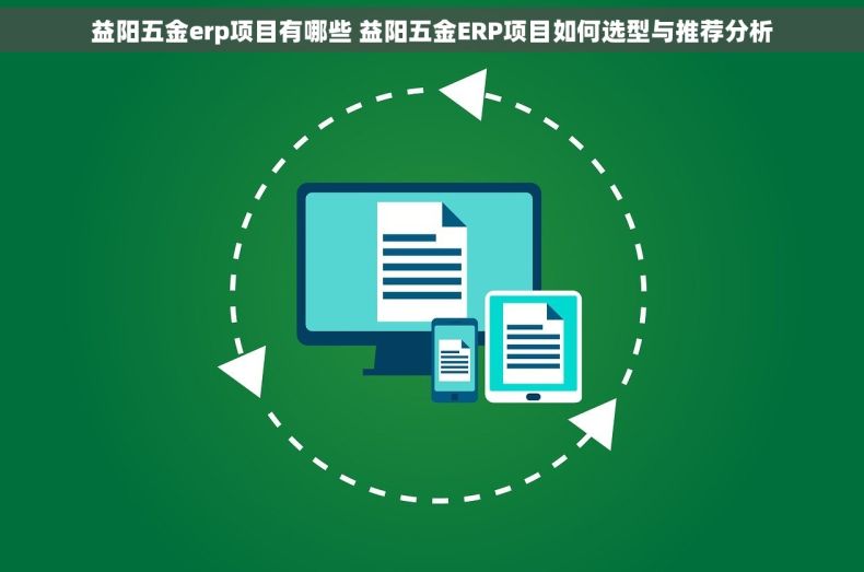 益阳五金erp项目有哪些 益阳五金ERP项目如何选型与推荐分析