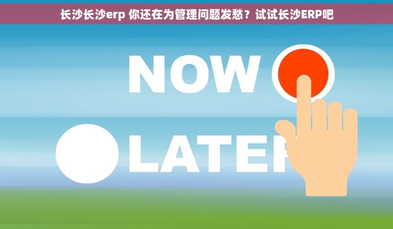 长沙长沙erp 你还在为管理问题发愁？试试长沙ERP吧