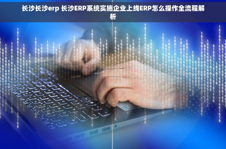 长沙长沙erp 长沙ERP系统实施企业上线ERP怎么操作全流程解析