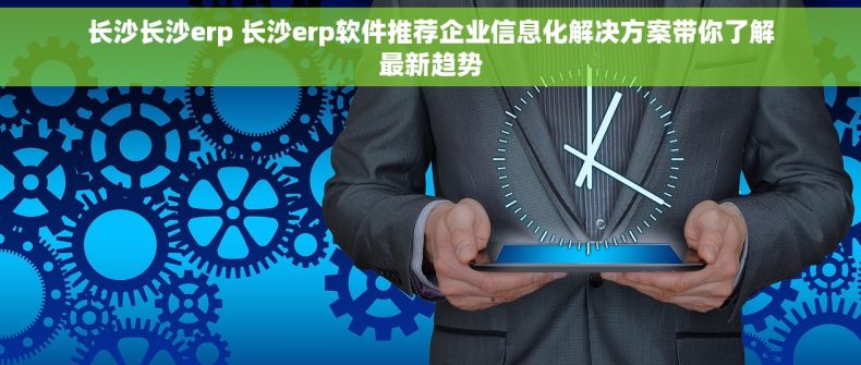长沙长沙erp 长沙erp软件推荐企业信息化解决方案带你了解最新趋势