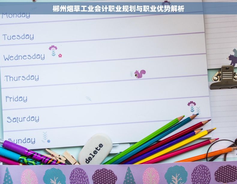 郴州烟草工业会计职业规划与职业优势解析