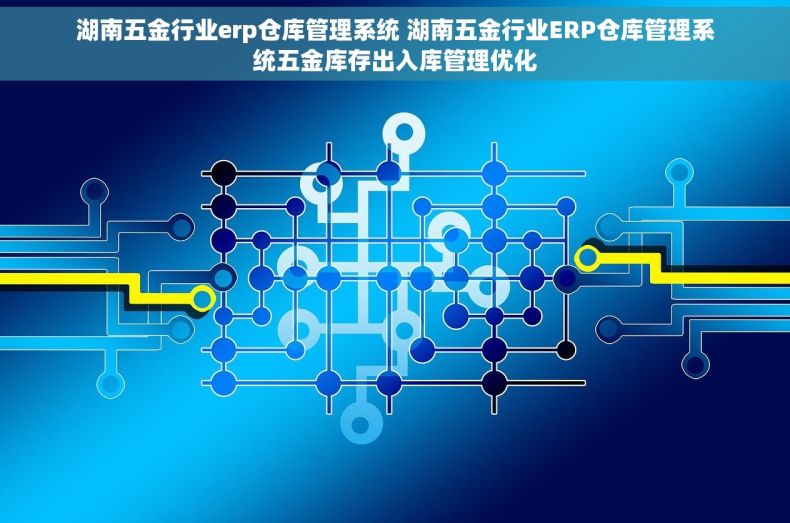 湖南五金行业erp仓库管理系统 湖南五金行业ERP仓库管理系统五金库存出入库管理优化