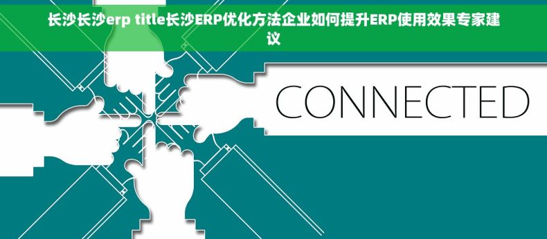 长沙长沙erp title长沙ERP优化方法企业如何提升ERP使用效果专家建议