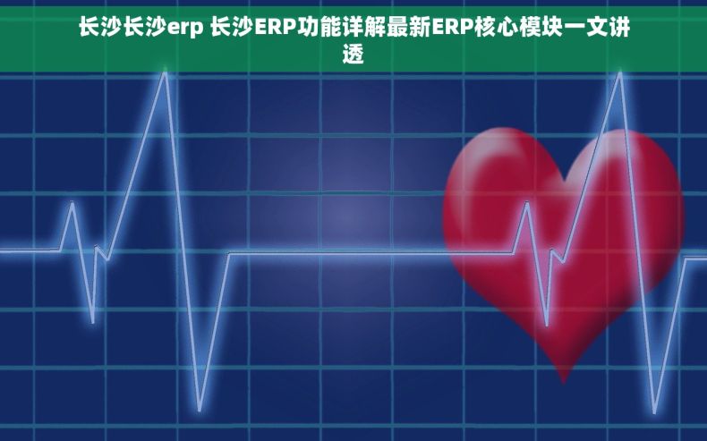长沙长沙erp 长沙ERP功能详解最新ERP核心模块一文讲透