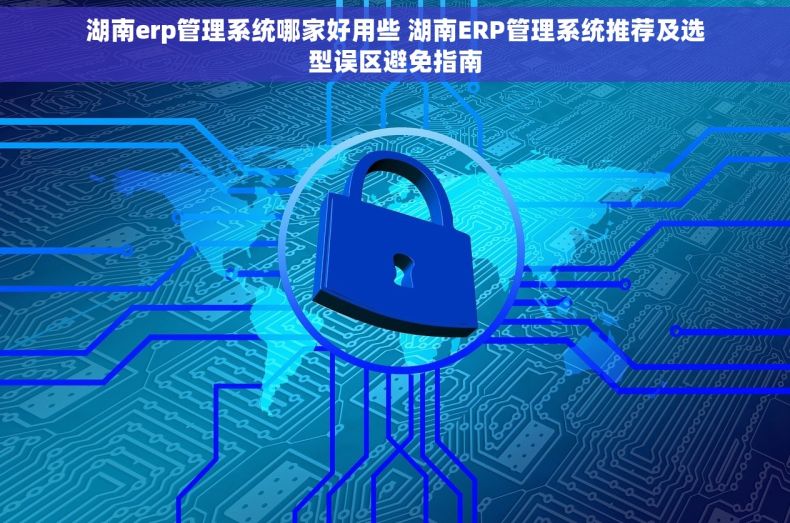 湖南erp管理系统哪家好用些 湖南ERP管理系统推荐及选型误区避免指南