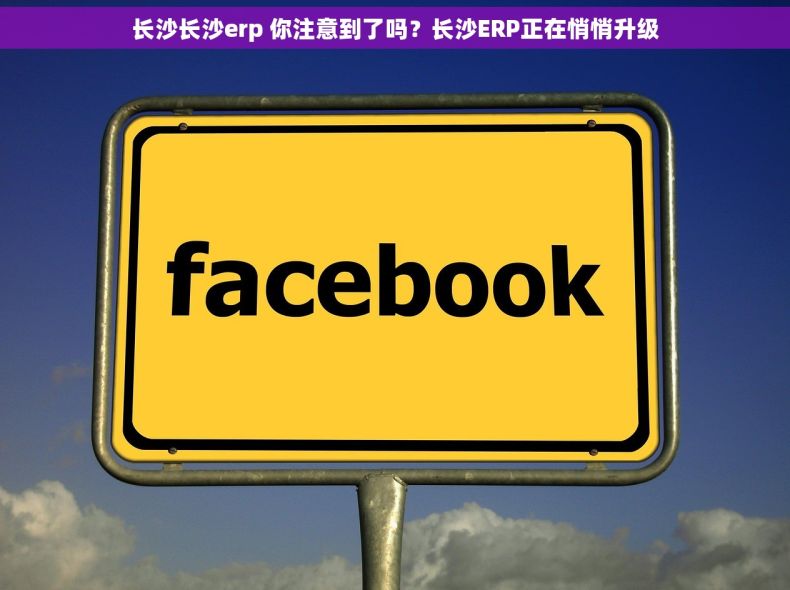 长沙长沙erp 你注意到了吗？长沙ERP正在悄悄升级