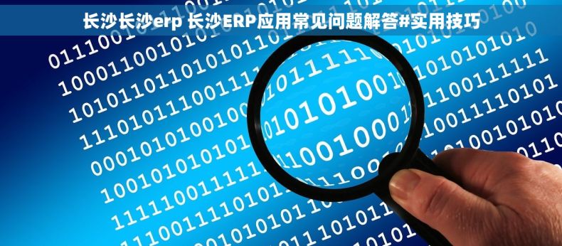 长沙长沙erp 长沙ERP应用常见问题解答#实用技巧