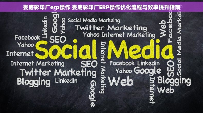 娄底彩印厂erp操作 娄底彩印厂ERP操作优化流程与效率提升指南