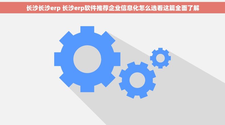长沙长沙erp 长沙erp软件推荐企业信息化怎么选看这篇全面了解