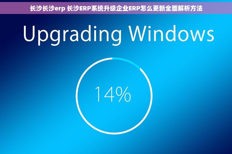 长沙长沙erp 长沙ERP系统升级企业ERP怎么更新全面解析方法