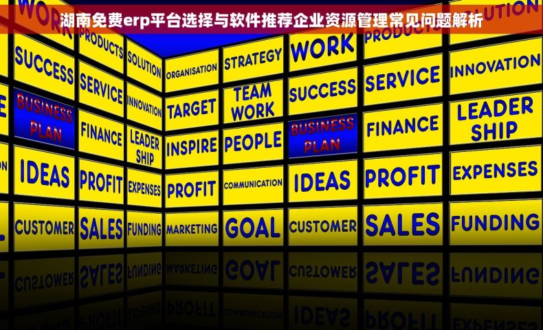 湖南免费erp平台选择与软件推荐企业资源管理常见问题解析