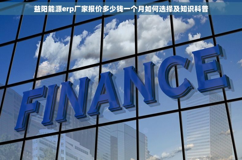 益阳能源erp厂家报价多少钱一个月如何选择及知识科普