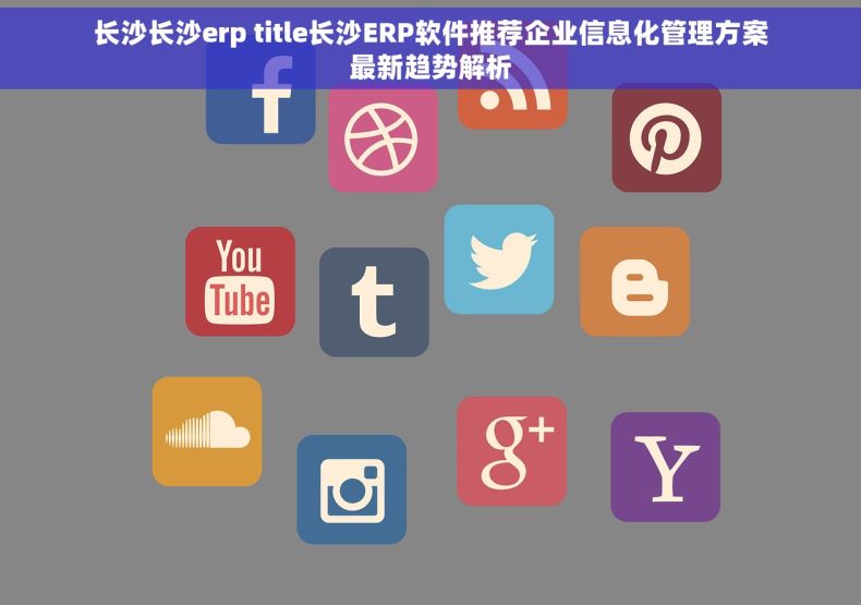 长沙长沙erp title长沙ERP软件推荐企业信息化管理方案最新趋势解析