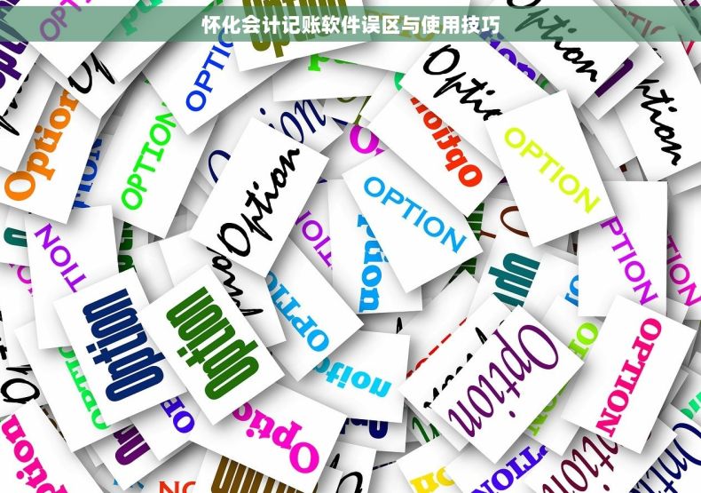 怀化会计记账软件误区与使用技巧