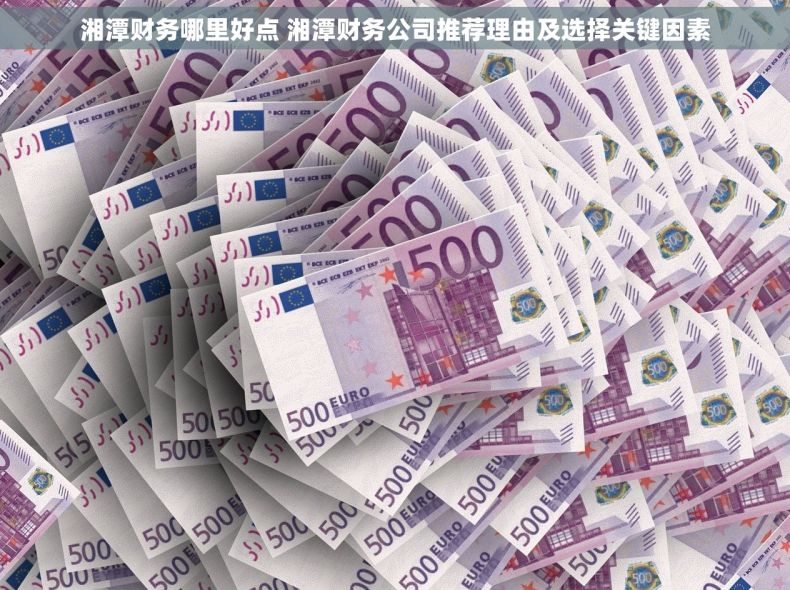 湘潭财务哪里好点 湘潭财务公司推荐理由及选择关键因素
