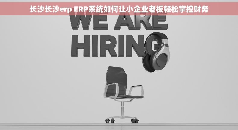 长沙长沙erp ERP系统如何让小企业老板轻松掌控财务