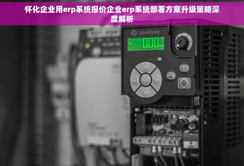 怀化企业用erp系统报价企业erp系统部署方案升级策略深度解析