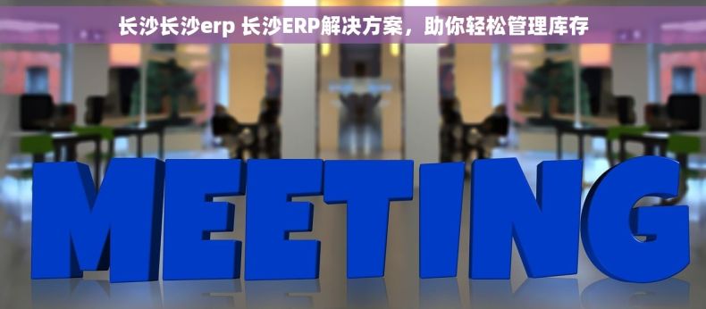 长沙长沙erp 长沙ERP解决方案，助你轻松管理库存