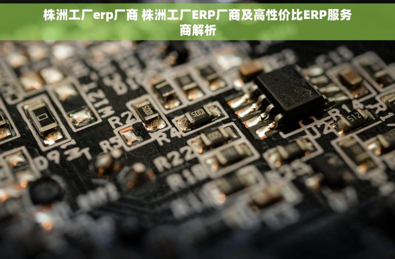 株洲工厂erp厂商 株洲工厂ERP厂商及高性价比ERP服务商解析