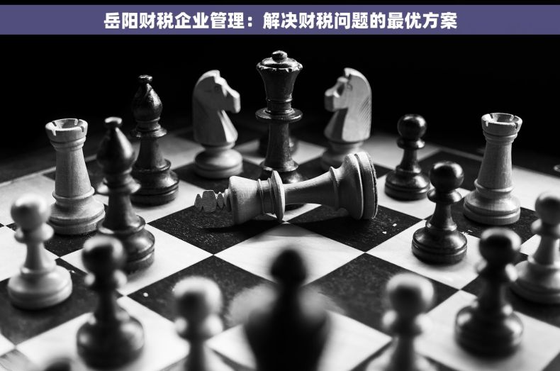 岳阳财税企业管理：解决财税问题的最优方案