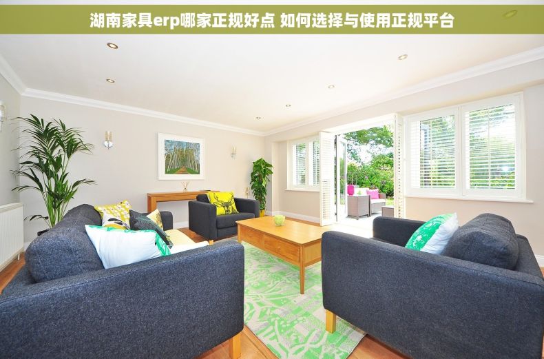 湖南家具erp哪家正规好点 如何选择与使用正规平台