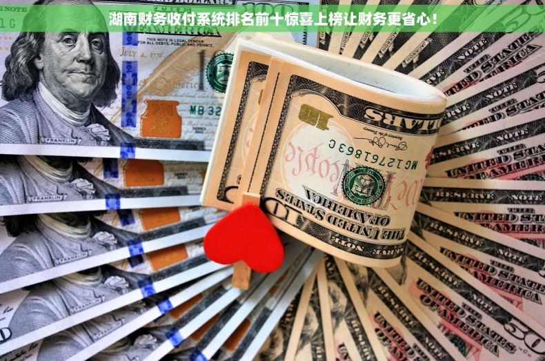 湖南财务收付系统排名前十惊喜上榜让财务更省心！