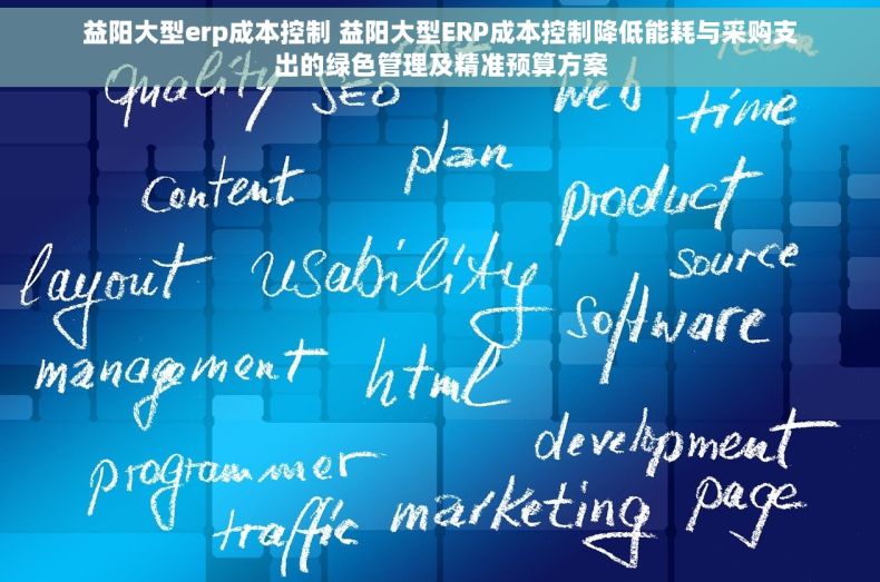 益阳大型erp成本控制 益阳大型ERP成本控制降低能耗与采购支出的绿色管理及精准预算方案