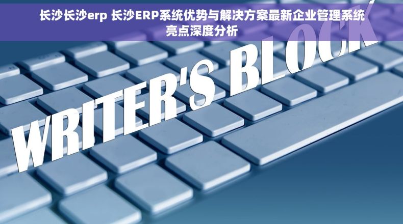 长沙长沙erp 长沙ERP系统优势与解决方案最新企业管理系统亮点深度分析