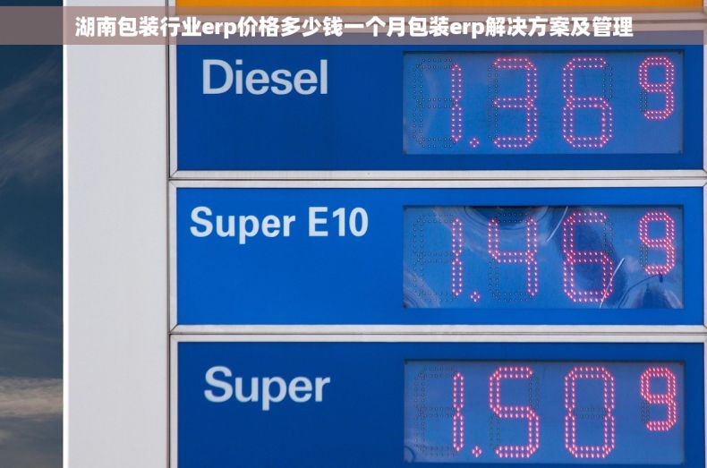 湖南包装行业erp价格多少钱一个月包装erp解决方案及管理