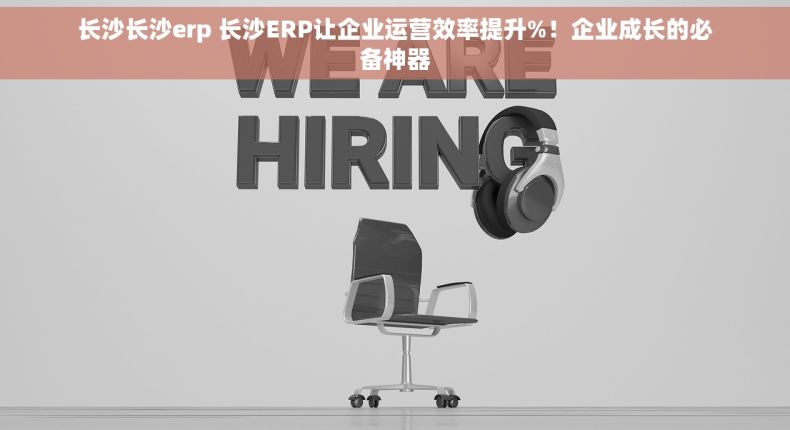 长沙长沙erp 长沙ERP让企业运营效率提升%！企业成长的必备神器