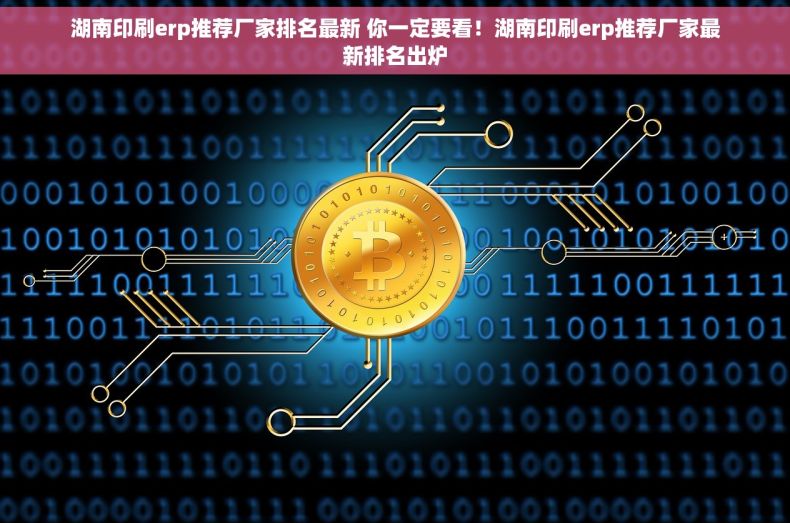 湖南印刷erp推荐厂家排名最新 你一定要看！湖南印刷erp推荐厂家最新排名出炉