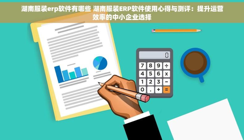 湖南服装erp软件有哪些 湖南服装ERP软件使用心得与测评：提升运营效率的中小企业选择