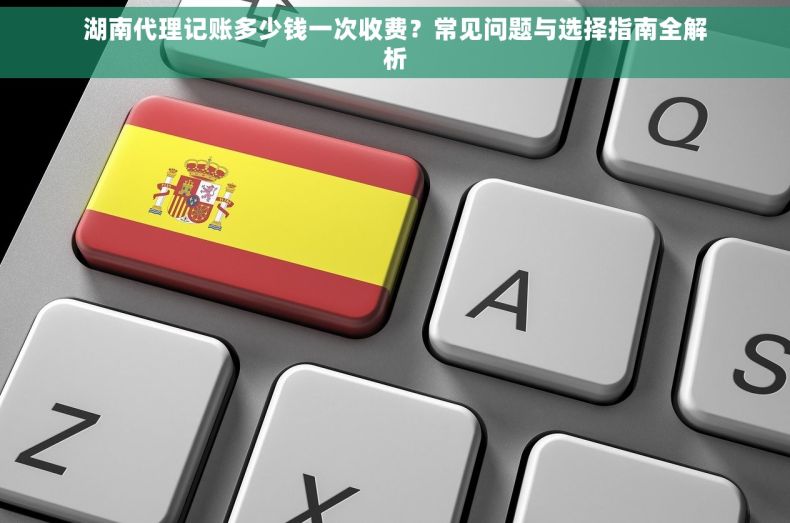 湖南代理记账多少钱一次收费？常见问题与选择指南全解析