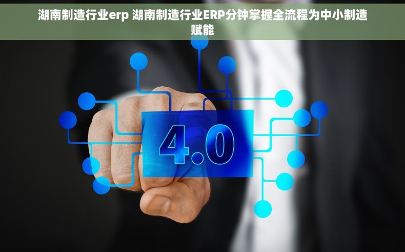 湖南制造行业erp 湖南制造行业ERP分钟掌握全流程为中小制造赋能