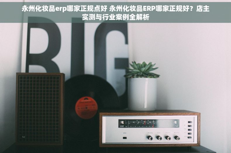 永州化妆品erp哪家正规点好 永州化妆品ERP哪家正规好？店主实测与行业案例全解析