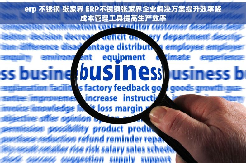 erp 不锈钢 张家界 ERP不锈钢张家界企业解决方案提升效率降成本管理工具提高生产效率