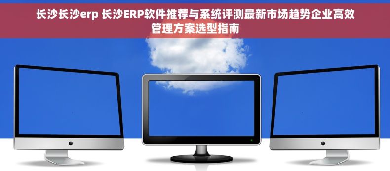 长沙长沙erp 长沙ERP软件推荐与系统评测最新市场趋势企业高效管理方案选型指南
