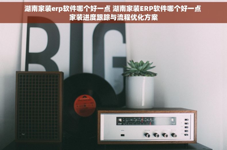 湖南家装erp软件哪个好一点 湖南家装ERP软件哪个好一点 家装进度跟踪与流程优化方案