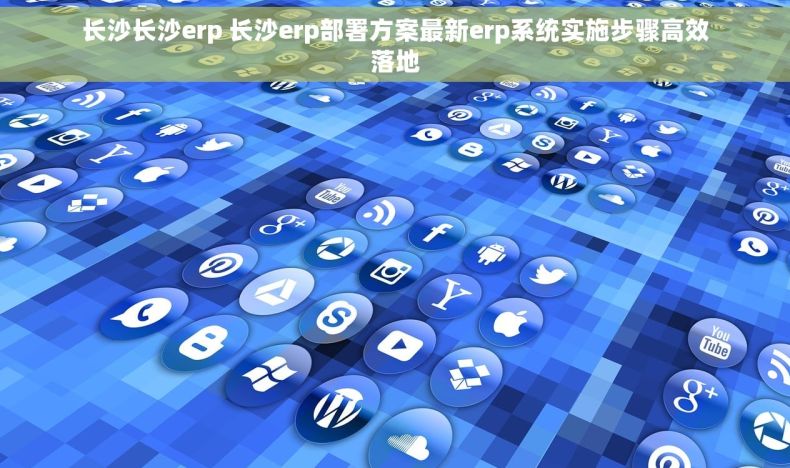 长沙长沙erp 长沙erp部署方案最新erp系统实施步骤高效落地