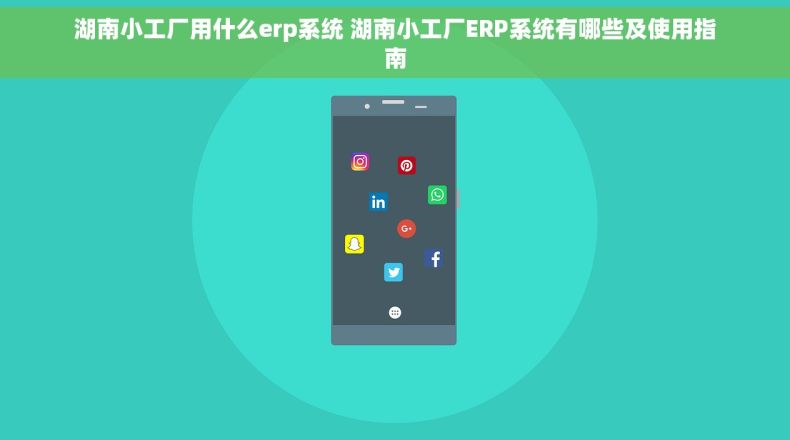 湖南小工厂用什么erp系统 湖南小工厂ERP系统有哪些及使用指南
