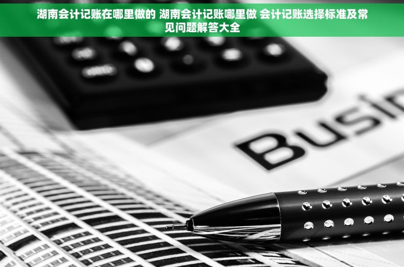 湖南会计记账在哪里做的 湖南会计记账哪里做 会计记账选择标准及常见问题解答大全