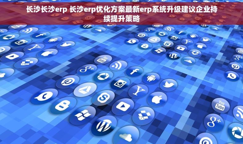 长沙长沙erp 长沙erp优化方案最新erp系统升级建议企业持续提升策略