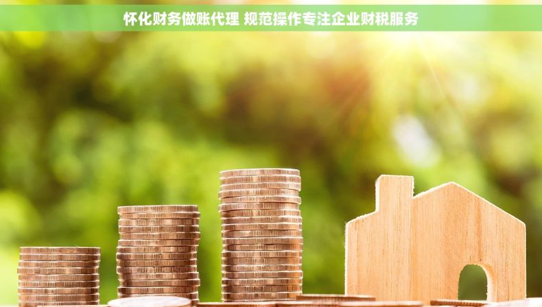 怀化财务做账代理 规范操作专注企业财税服务