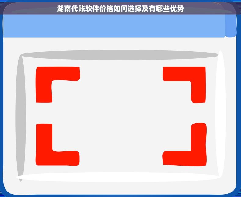 湖南代账软件价格如何选择及有哪些优势