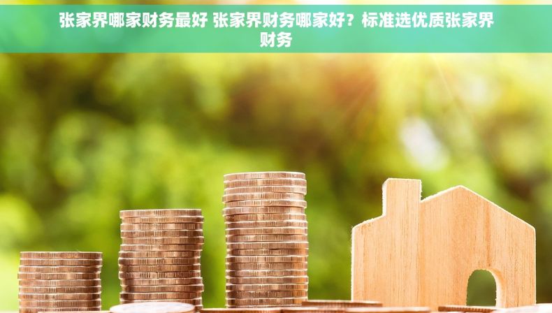 张家界哪家财务最好 张家界财务哪家好？标准选优质张家界财务